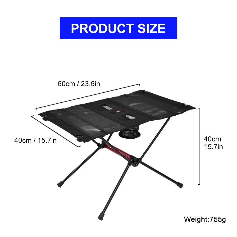 Outdoor Folding Chairs and Camping table.