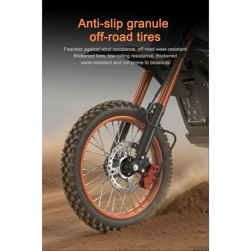 14-inch off-road tire E-Bike, built-in 3000W powerful motor , 60V21AH battery