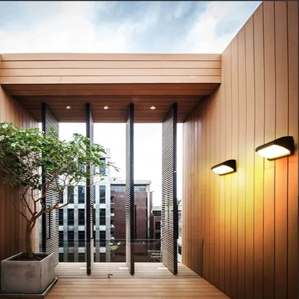Waterproof LED Wall Light 110V 220V For Outdoor Pathway Stairway Porch Balcony Garden Wall Mount
