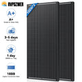 RVPOZWER 100W Solar Panels 18BB N-Type Monocrystalline Solar Cell Household Outdoor Camping 25.2% High-Efficiency PV Power