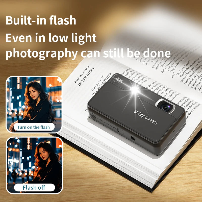 Vlog Recording Digital Camera, Video Photography Device
