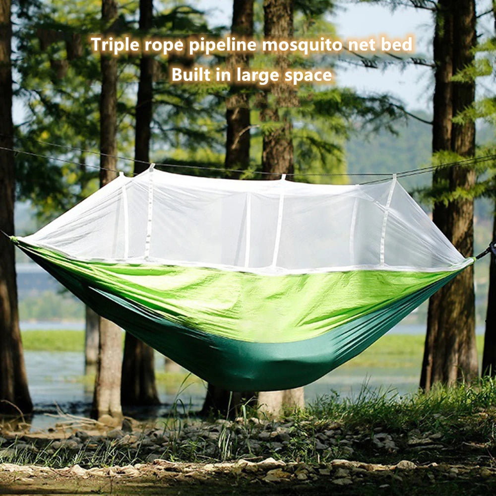 Portable Outdoor Double Mosquito Net Hammocks