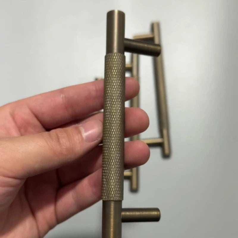 Antique Bronze Color Solid Brass New Chinese Style Pull Handle