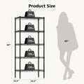 JHK 3-5 Tier Metal Wire Storage Shelves, Heavy Duty Adjustable Storage Racks,