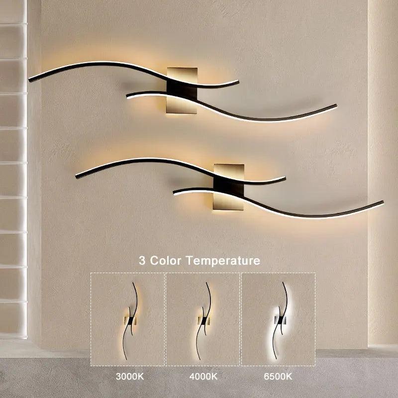 Indoor LED Wall Sconce Lighting Fixtures