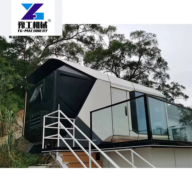 Customized Modern Luxury Sleep Pod Capsule Cabin Container Home Prefab House For Outdoor Mobile Hotels Durable Steel Material