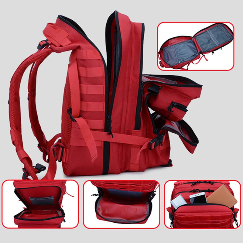 50L Tactical Backpack, School bag.