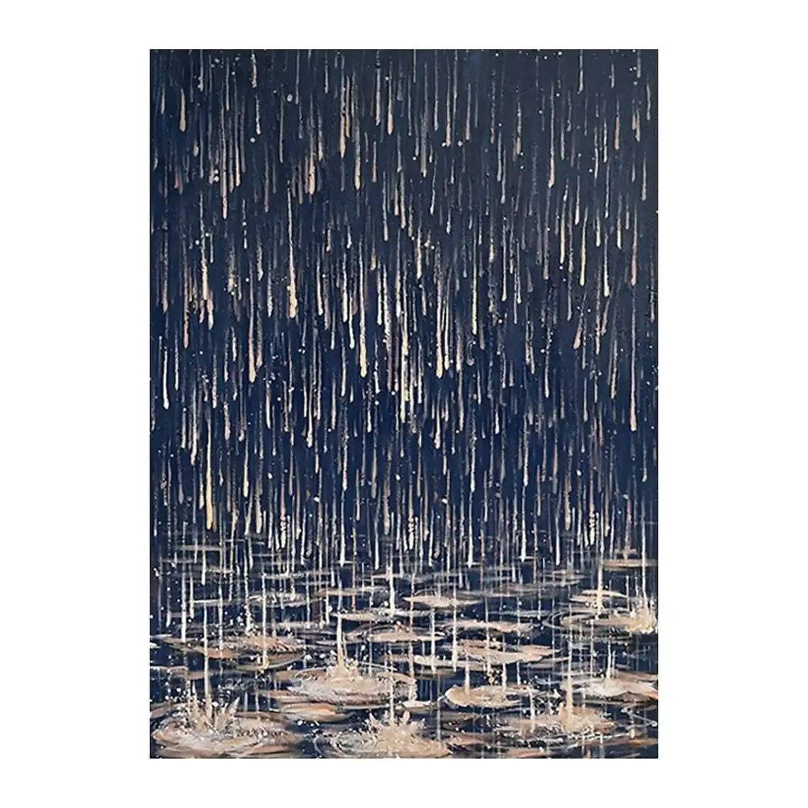 Abstract Waterfall Landscape Oil Painting Hand Painted Canvas Painting On canvas