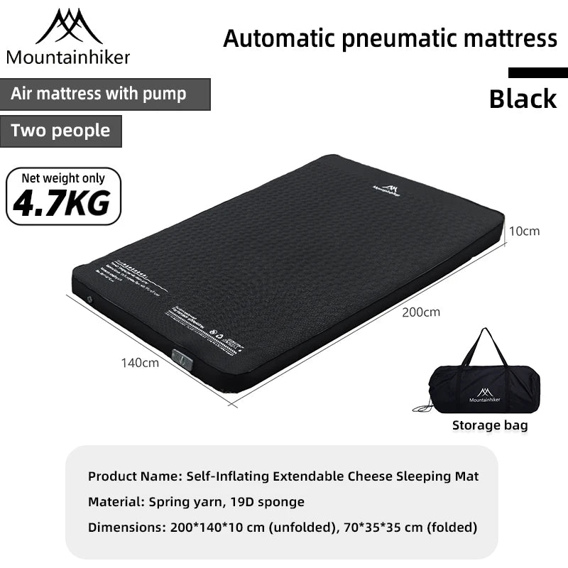 MOUNTAINHIKER 10CM Inflatable Sleeping Pad Mattress