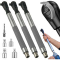 Impact-Resistant Extension Wrench Set with 4 Sockets and 1/2 Drill Adapters for Enhanced Torque