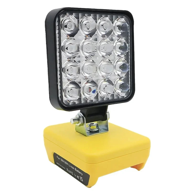 Working Light For Makita For DeWalt For Bosch For Milwaukee Lithium Batteries