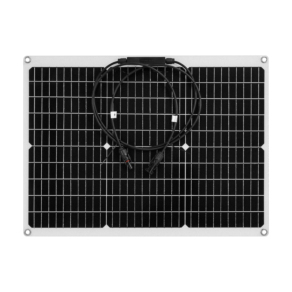 PowMr 40W Solar Panel 12V Flexible Solar Panel Kit Complete Portable Solar Battery Charge Phone With 30A Controller Camping Home