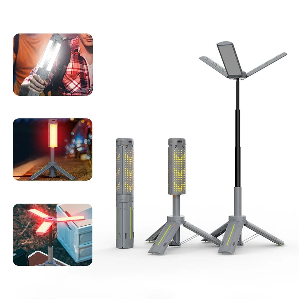 8000mAh Rechargeable Outdoor Telescoping Camping Lantern