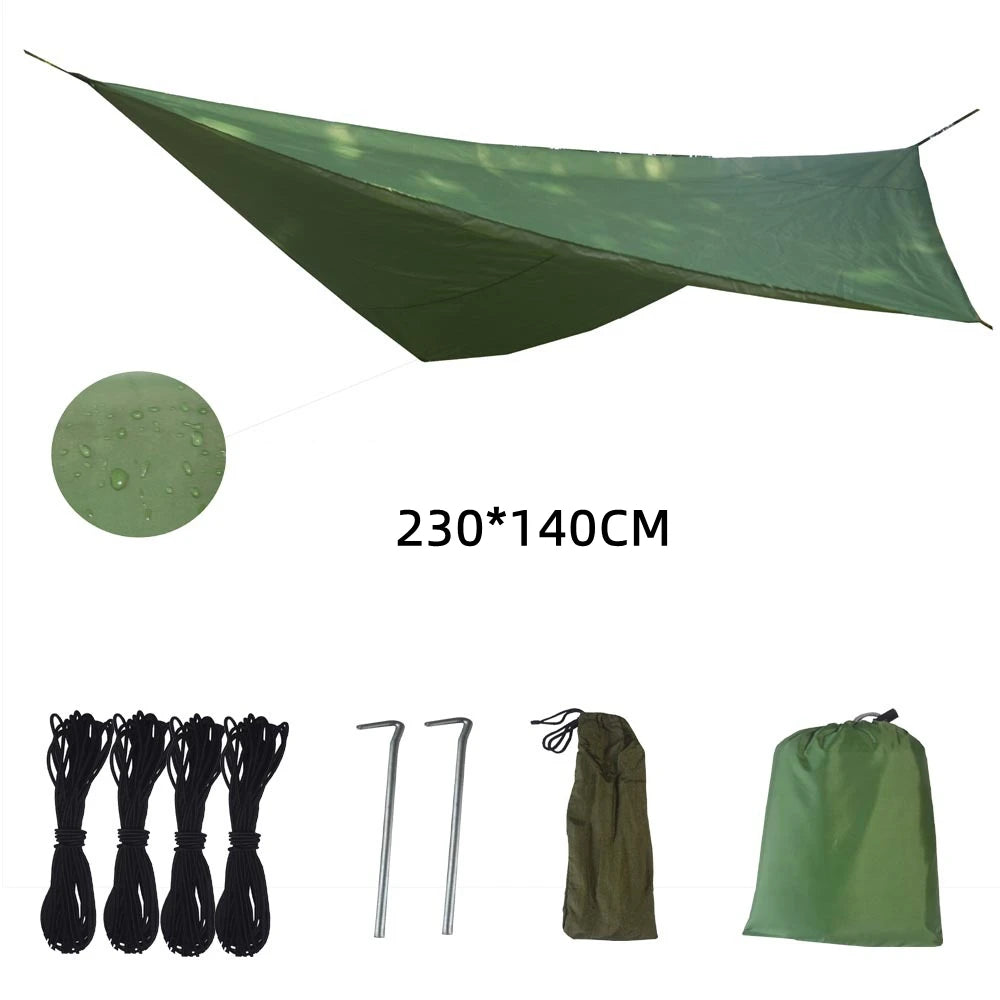 2 Person Parachute Fabric Hammock With Mosquito Net
