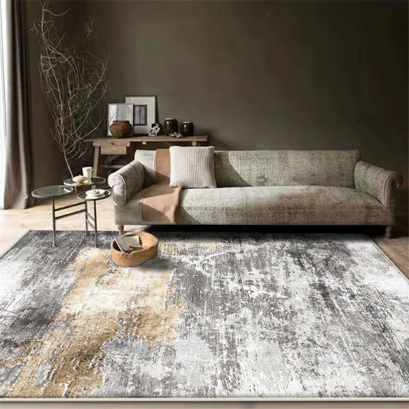 Modern Washable CARPET FOR LIVE ROOM Non-slip Abstract Style Easy Cleaning Decoration Home Lounge Rug Coffee Tables Mat