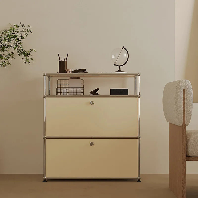 Customizable Modern Module Living Room Cabinet, Combination Sideboard Chest of Drawers