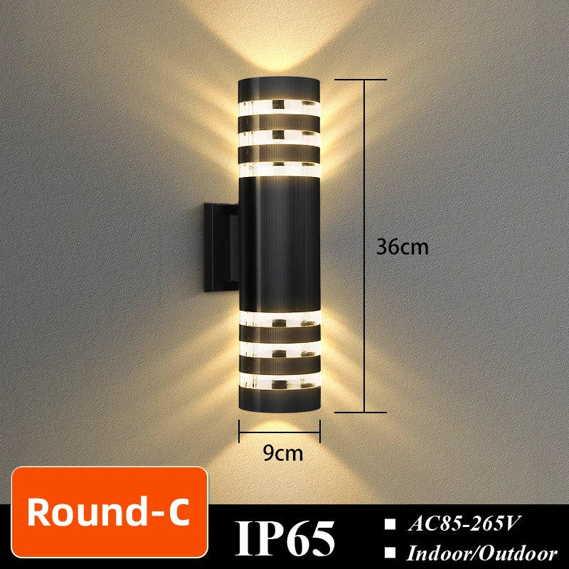 CHUANGYANG Led Outdoor Porch Light/Indoor Wall Light