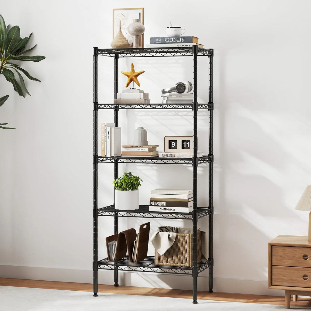JHK 3-5 Tier Metal Wire Storage Shelves
