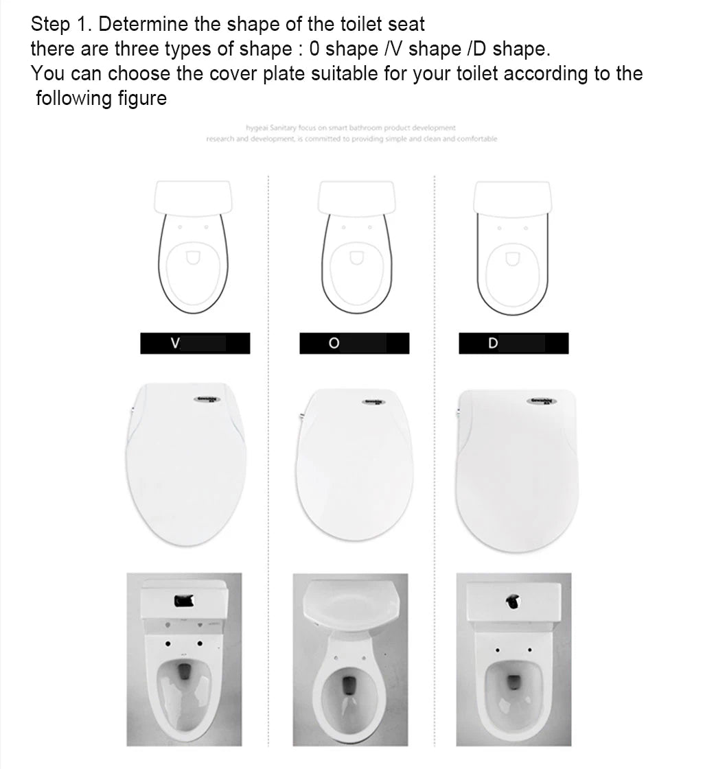 Adjustable Spray Bidet Toilet Seat