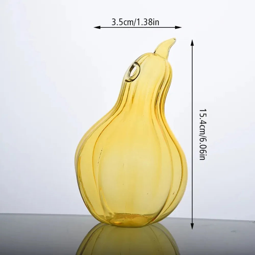 Creative Colorful Transparent Glass Vase