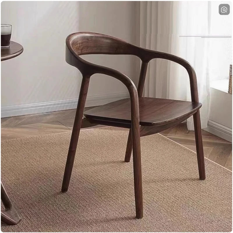 Nordic Solid Wood Dining Chairs