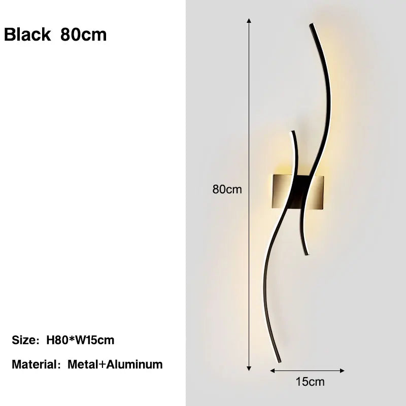 Indoor LED Wall Sconce Lighting Fixtures
