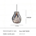 Modern Creative Colorful Glass Chandelier