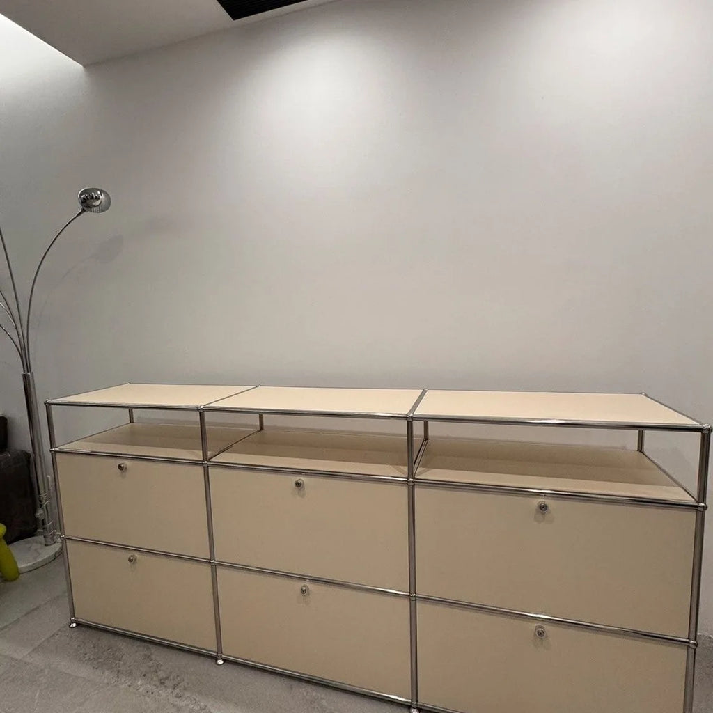 Customizable Modern Module Living Room Cabinet, Combination Sideboard Chest of Drawers