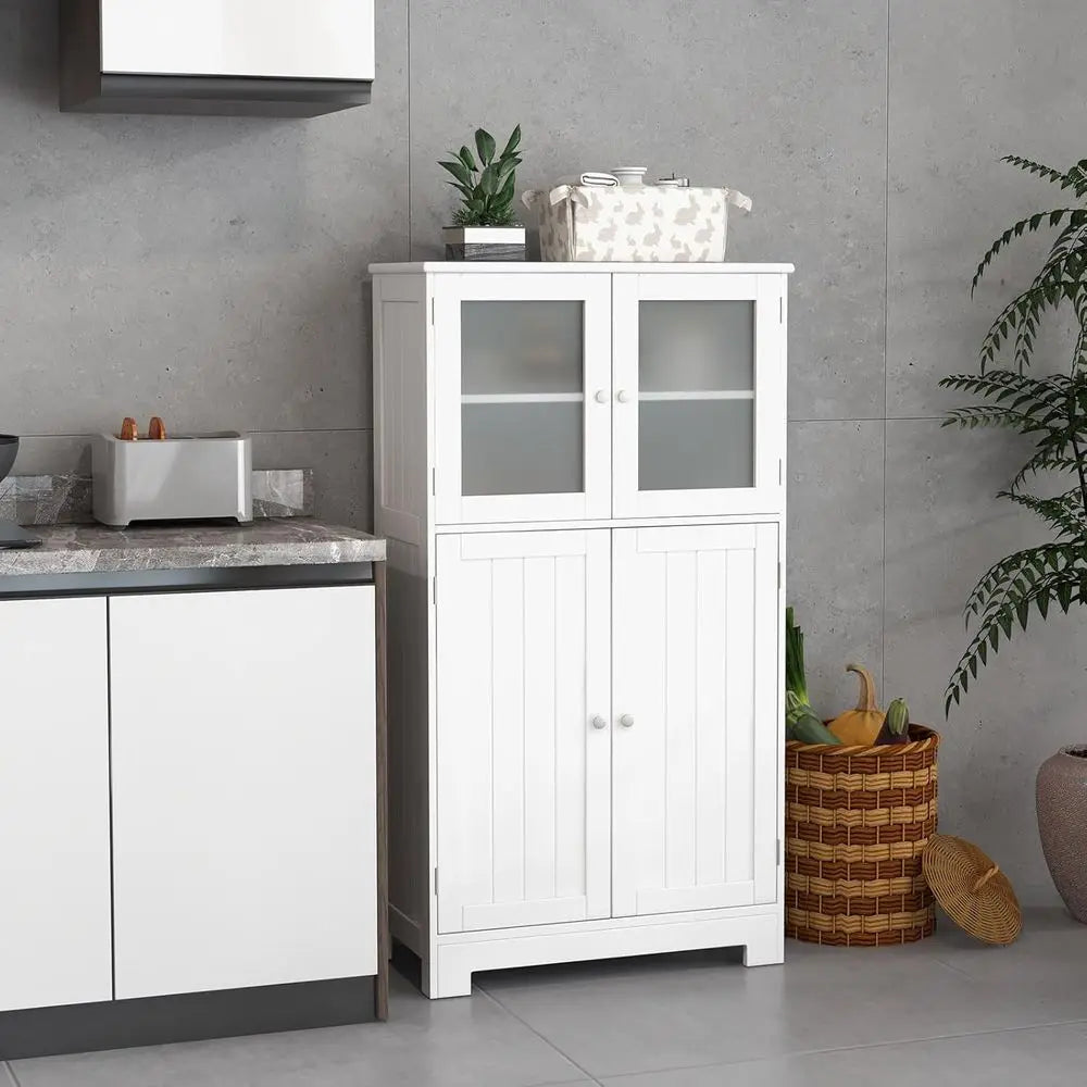 White Storage Cabinet