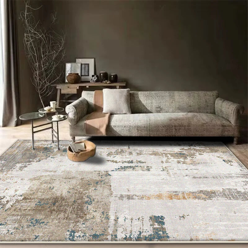 Modern Washable CARPET FOR LIVE ROOM Non-slip Abstract Style Easy Cleaning Decoration Home Lounge Rug Coffee Tables Mat