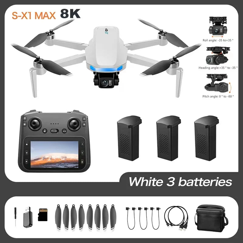 Original Drone, GPS RC 8K Professional HD Aerial Photography Laser obstacle avoidance Quadcopter Aircraft