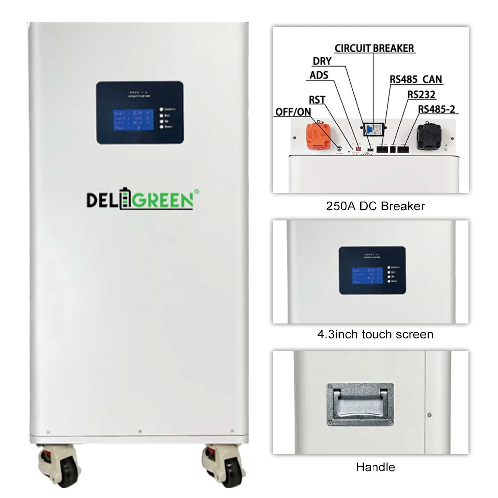 EU Lifepo4 Battery Case JK V19 BMS Box 48V 280AH 320AH 334AH 16KWH Battery Box DIY Case JK-PB2A16S20P Hole Tax Free Solar