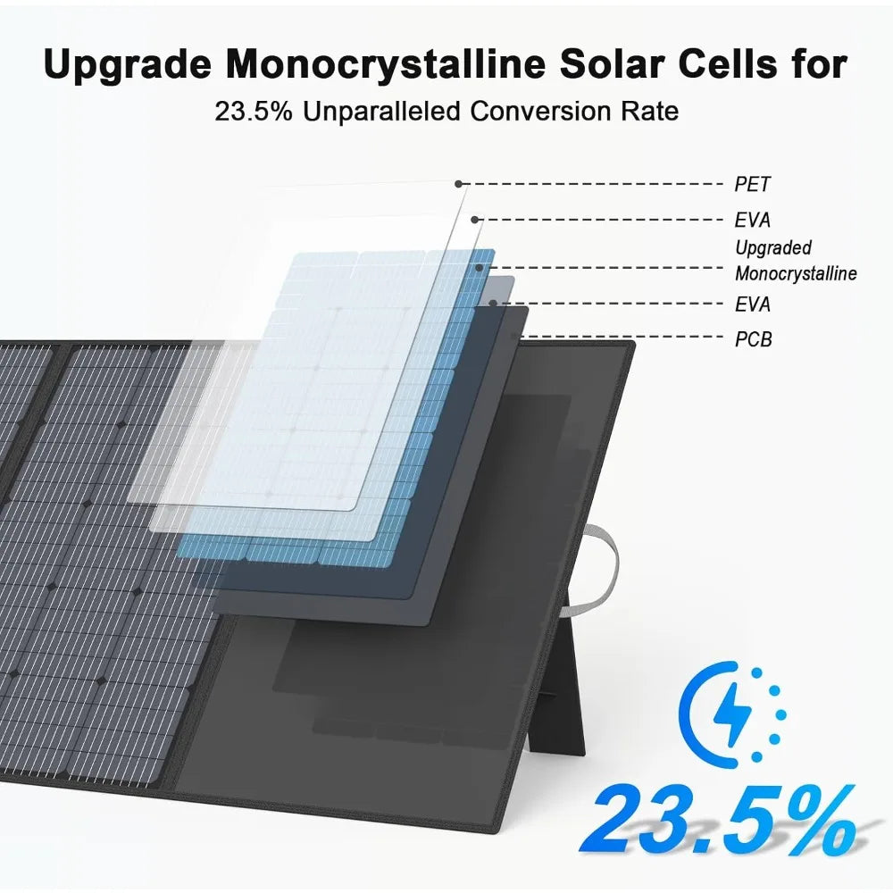 Best Selling 400W Portable Solar Panel IP67 Waterproof Foldable Solar Charger