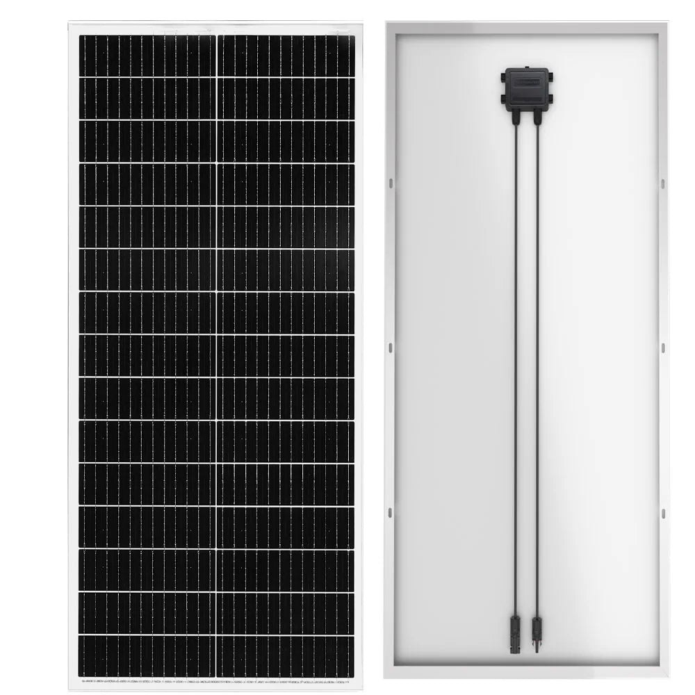 BOGUANG Rigid Solar Panel Set Glass Solar Panel 100W 200W (2pcs 100W Rigid Panel Solar) 18V Photovoltaic Charging for Battery