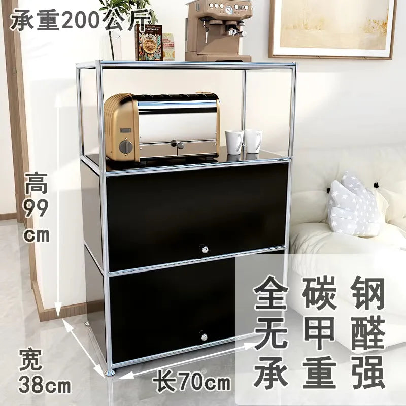 Module Living Room Multi-Layer Storage & Display Cabinet