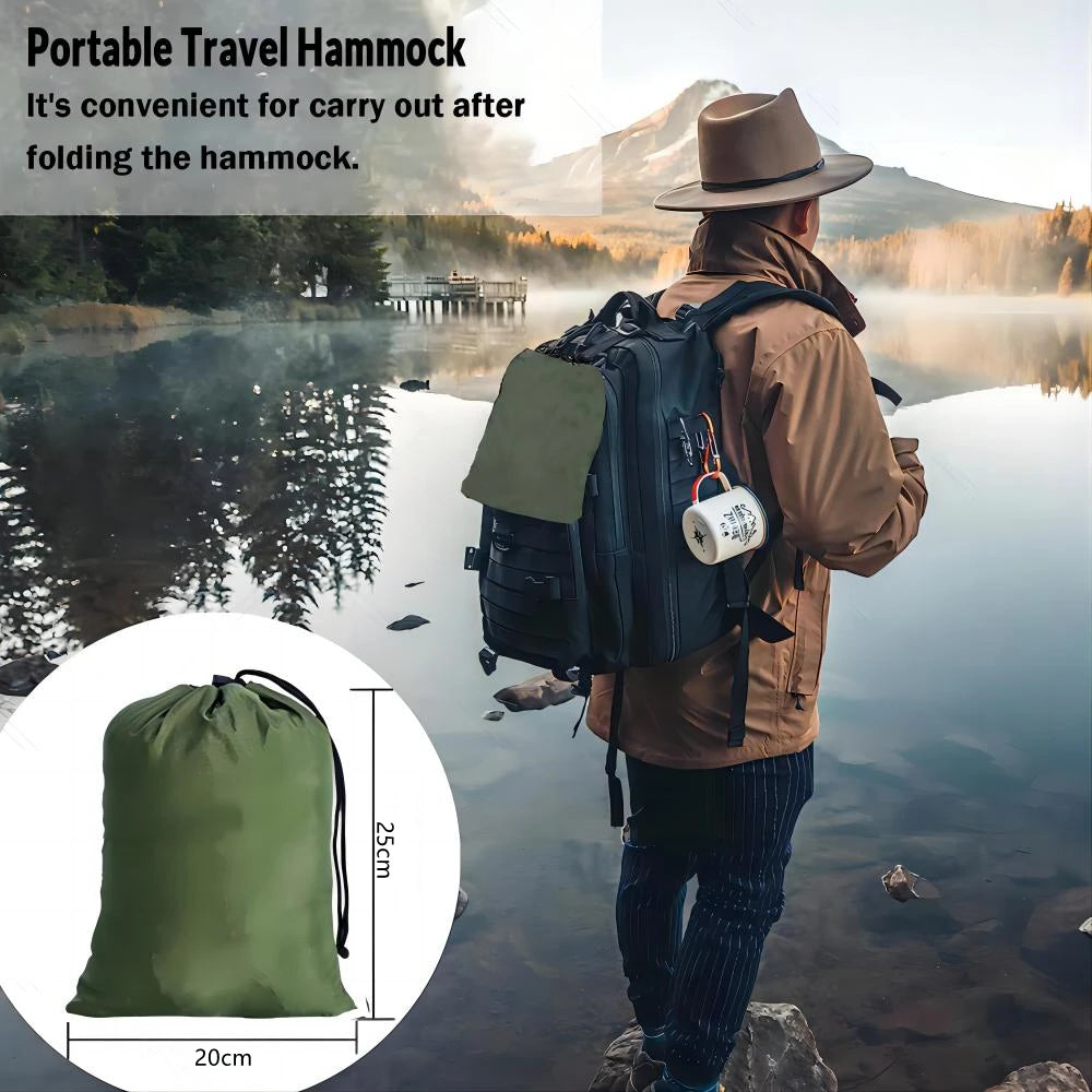 Portable Outdoor Hammock with Mosquito Net