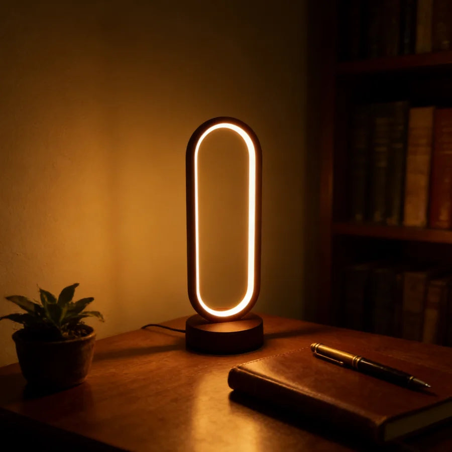 1Pcs Ring Table Lamp