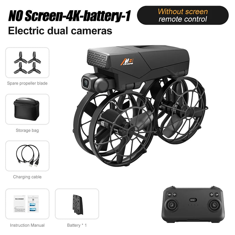 Original M8 Drone 4K Professional Dual Camera with Screen 5G WIFI FPV GPS Dron Brushless Optical Flow Hover Folding Quadcopter