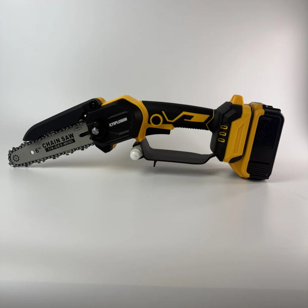 Brushless Chainsaw Cordless Electric Chain Saw, Needs DeWALT 18/20V Battery
