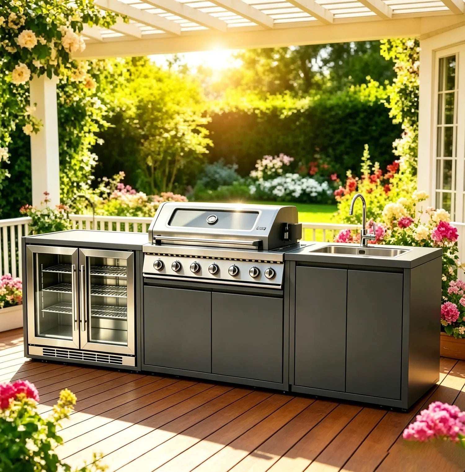 Complete Outdoor Kitchen