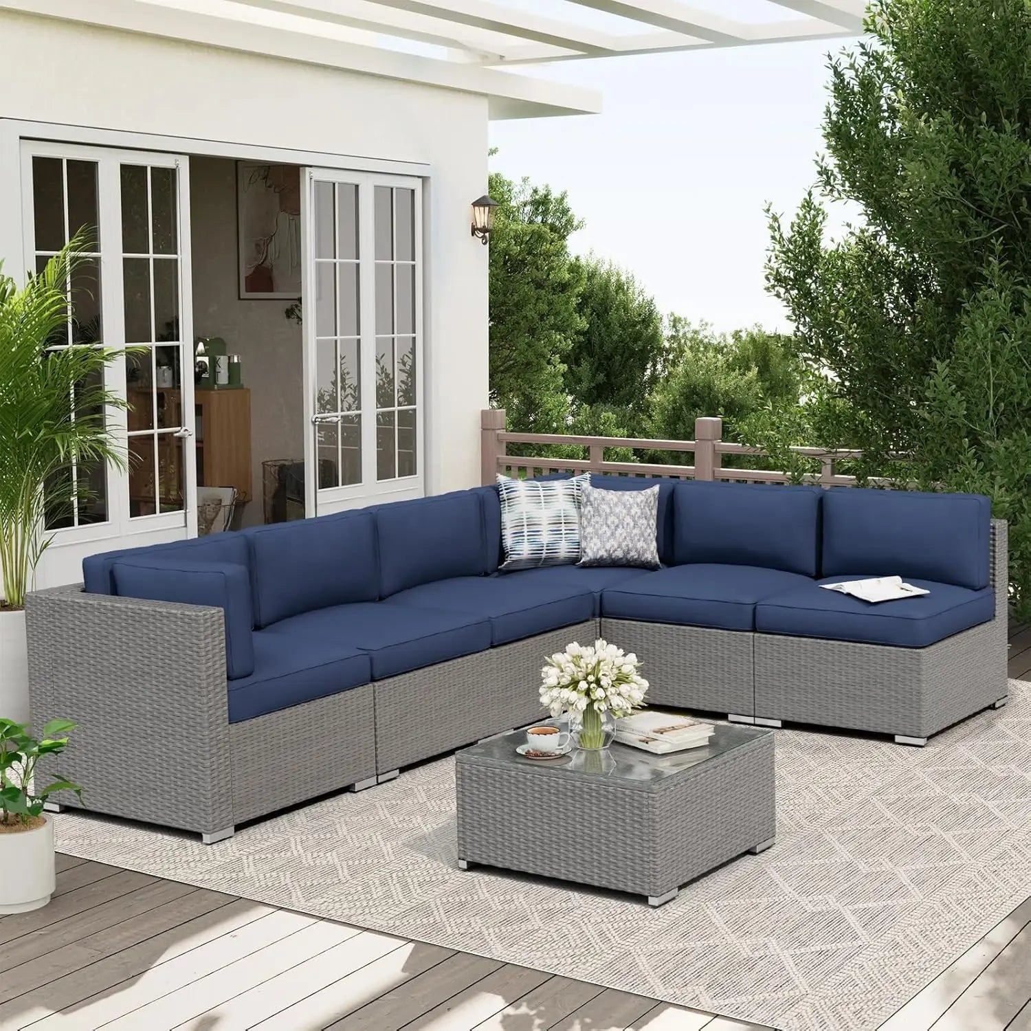 7-Piece Outdoor Patio Furniture Set