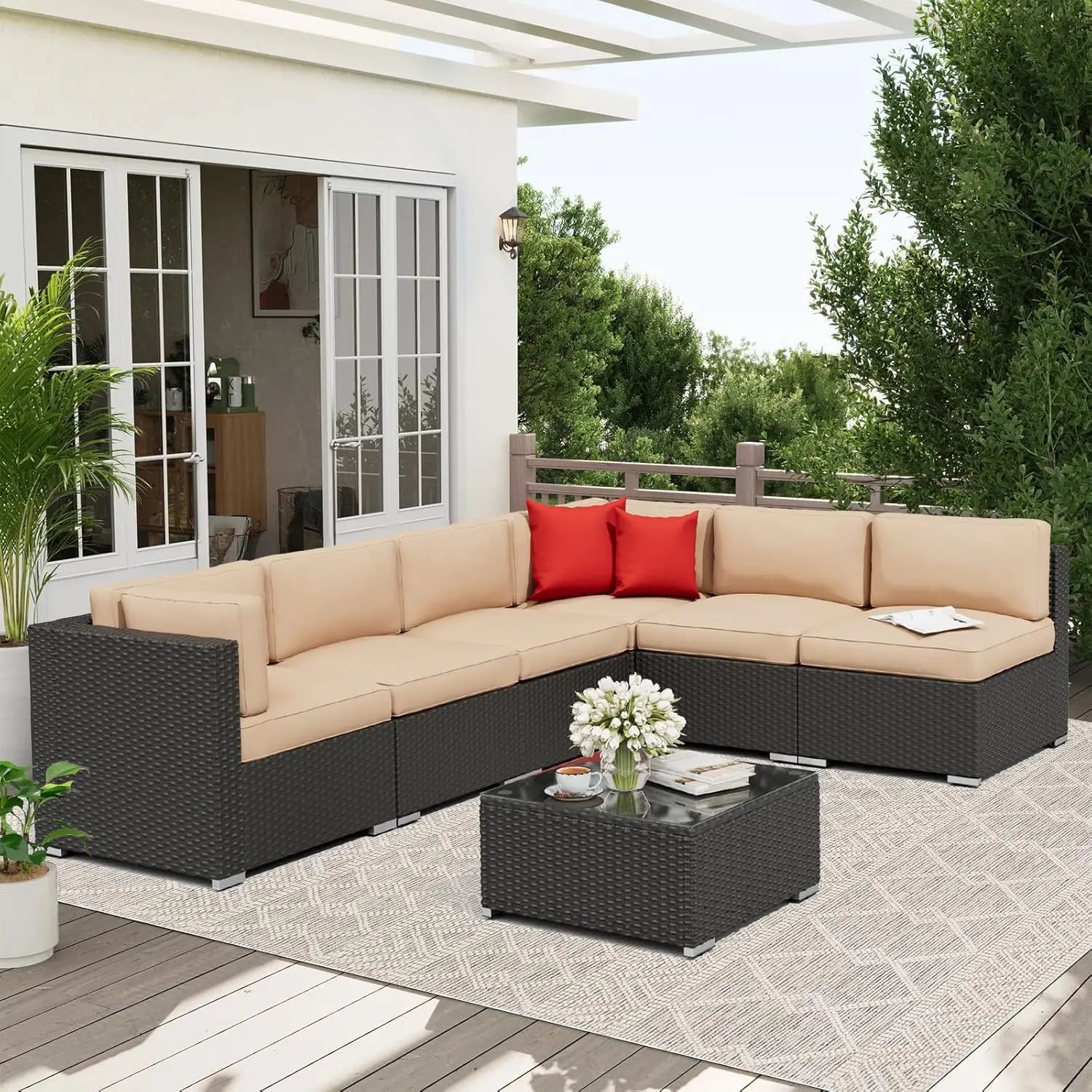 7-Piece Outdoor Patio Furniture Set