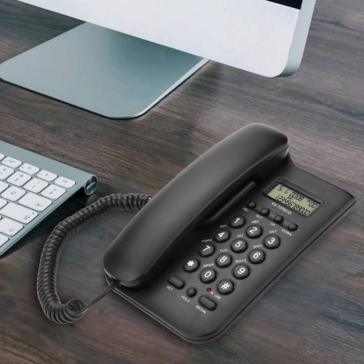 Wired Desktop, Wall Landline Telephone