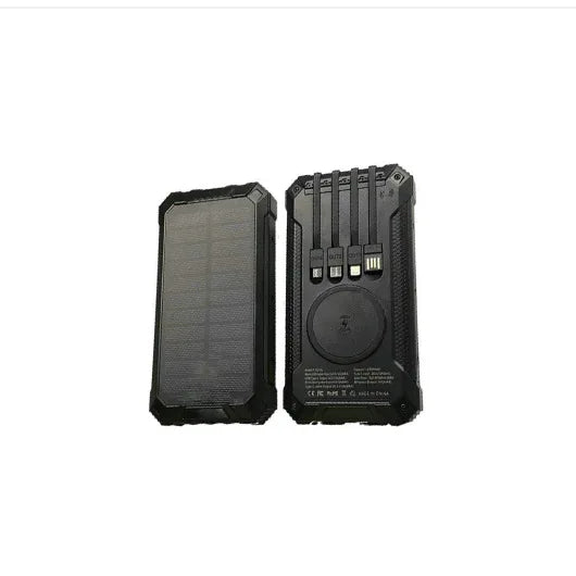 200000mAh Solar Power Bank Wireless Large Capacity Fast Charging External Battery