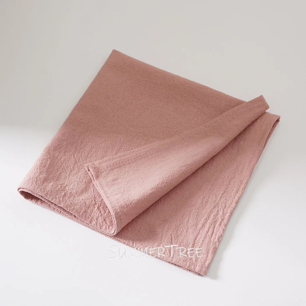 24 Pack 40cm X 40cm Cloth Napkins Washable Reusable Bulk Plain Cotton Napkin for Home Wedding Party Dining Table Decorations