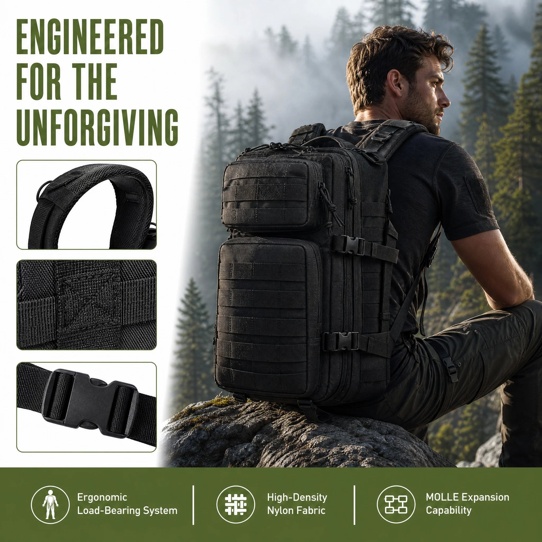 Classic Tactical Outdoor Backpack Bag
