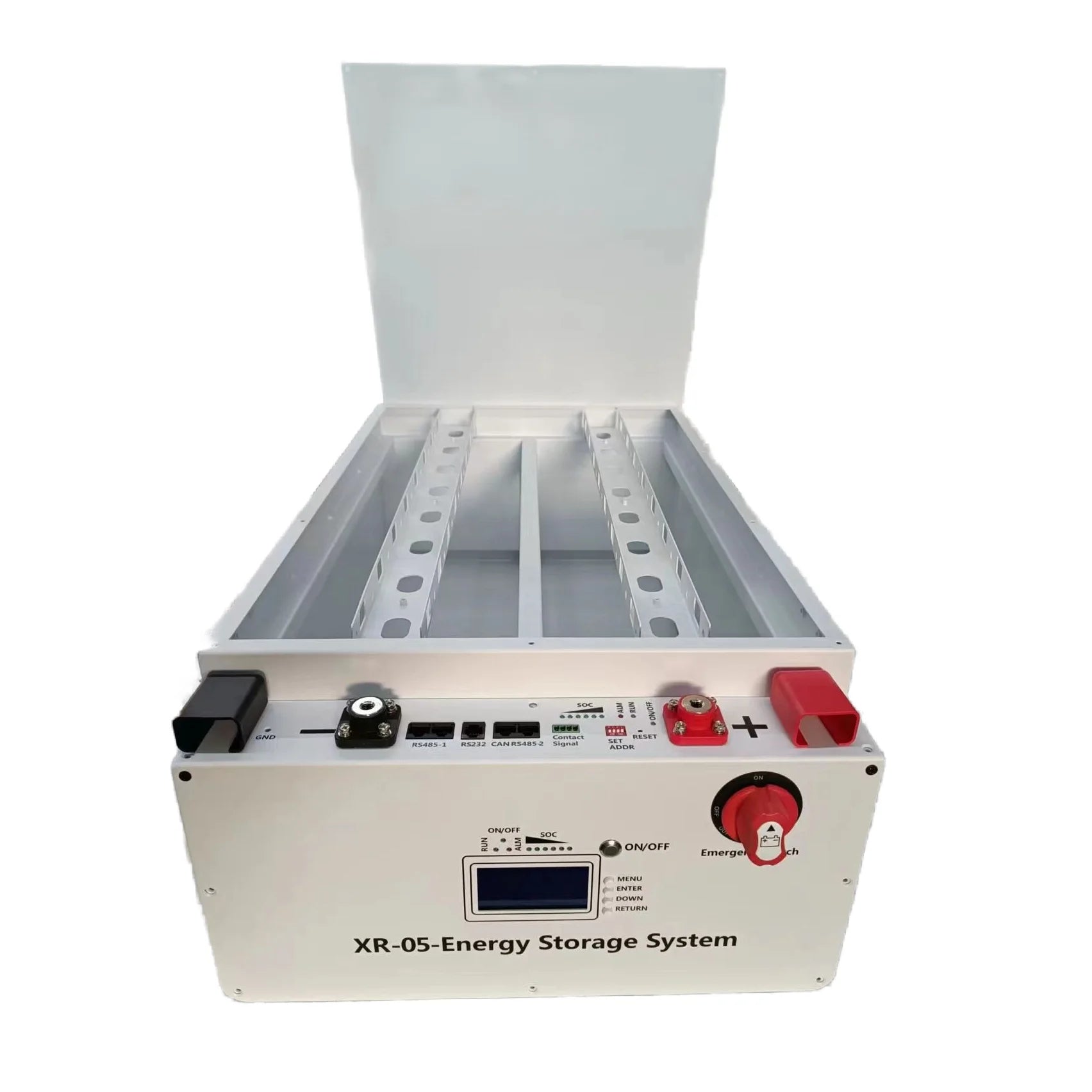 XR05-48V280AH Power Box LiFePO4 Battery Case  Solar Home Energy Storage 16S 51.2v DIY Kit   For JBD BMS  EVE CATL  280 302AH