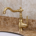 Antique Bronze 360 Degree Turn Bathroom Sink Faucet